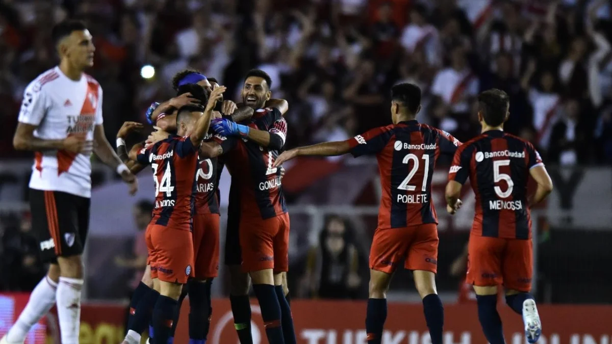 San Lorenzo le ganó a River en un partidazo