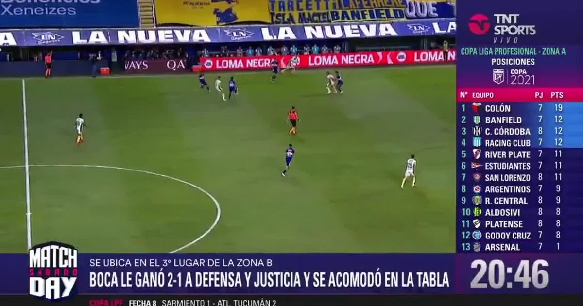 El resumen de la victoria de Boca ante Defensa y Justicia | TNT Sports
