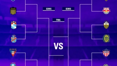 Los cruces confirmados de los octavos de final de la Copa Sudamericana