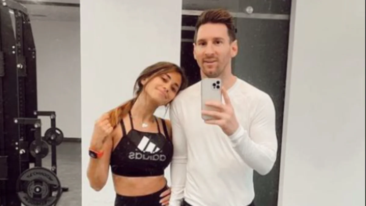 La tierna foto de Lionel Messi y Antonela Roccuzzo que dejó a la vista ...
