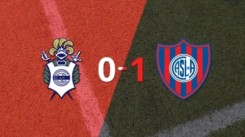 San Lorenzo ganó por la mínima en su visita a Gimnasia