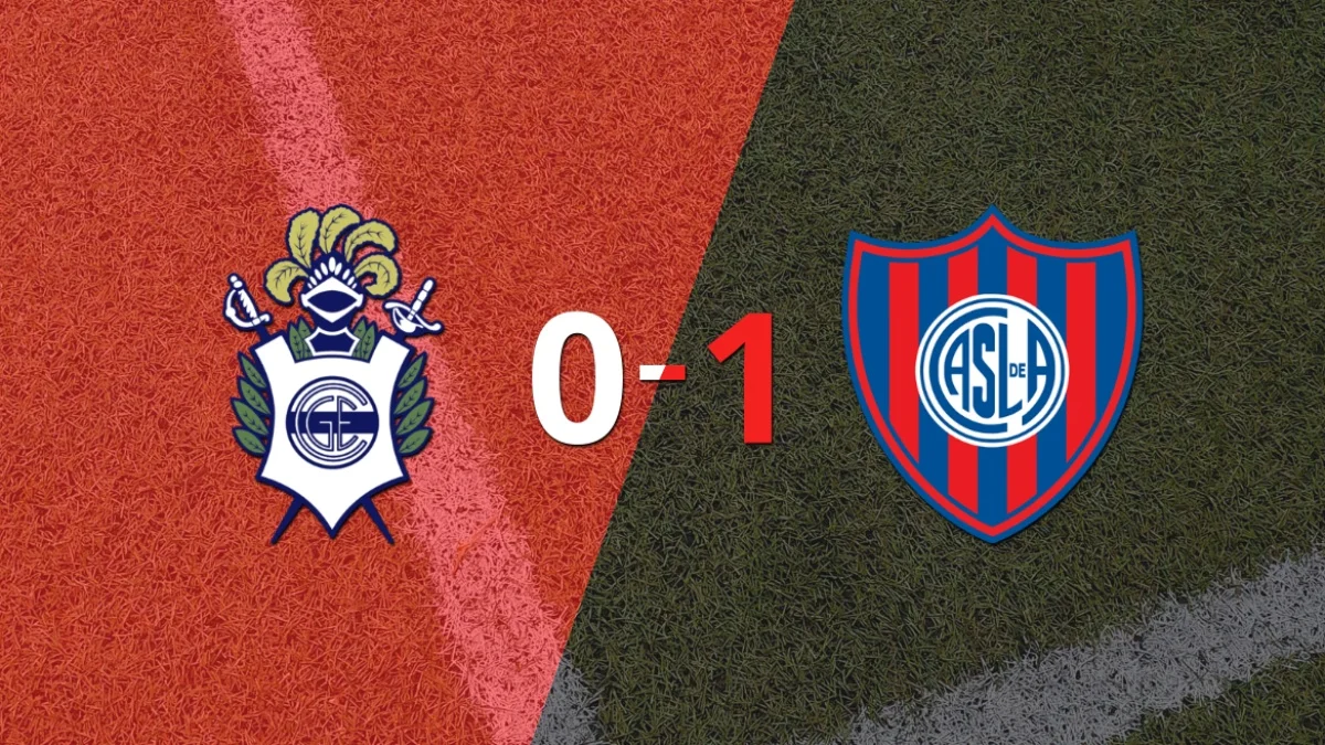San Lorenzo ganó por la mínima en su visita a Gimnasia