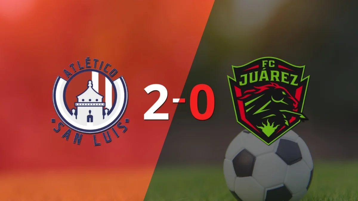 Victoria en casa de Atl. de San Luis ante FC Juárez por 2-0