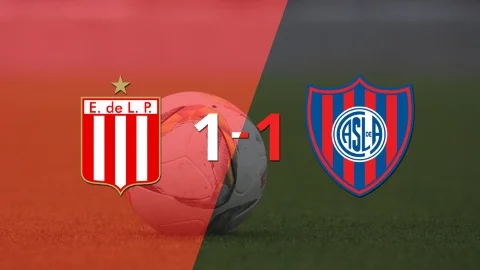 Reparto de puntos en el empate a uno entre Estudiantes y San Lorenzo