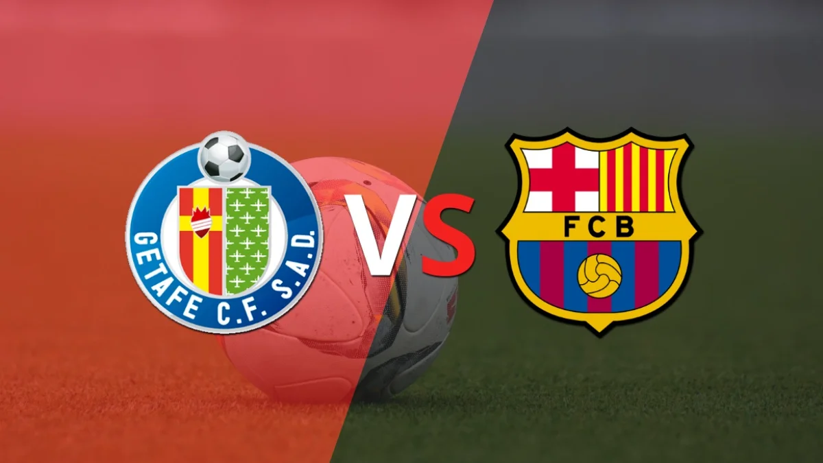Empate a 0 en el comienzo del segundo tiempo entre Getafe y Barcelona
