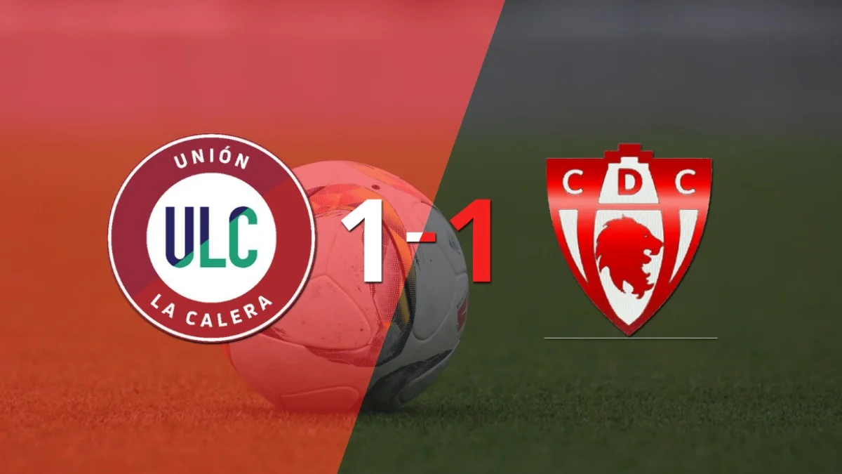D. Copiapó logró sacar el empate a 1 gol en casa de U. La Calera
