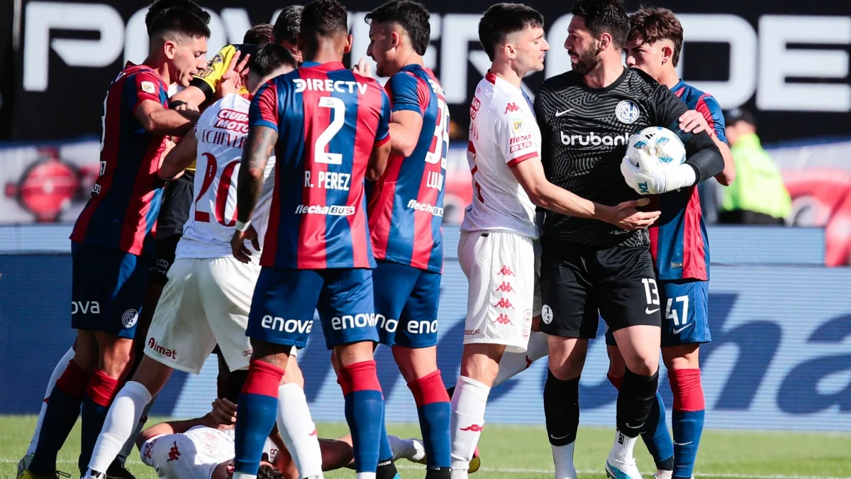 ¡San Lorenzo y Huracán empataron en un clásico de final caliente!