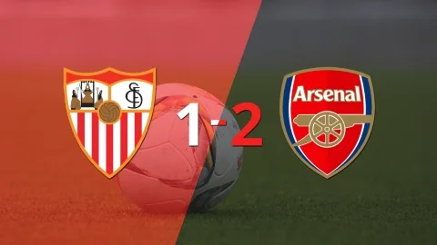 Ajustada victoria por 2 a 1 de Arsenal