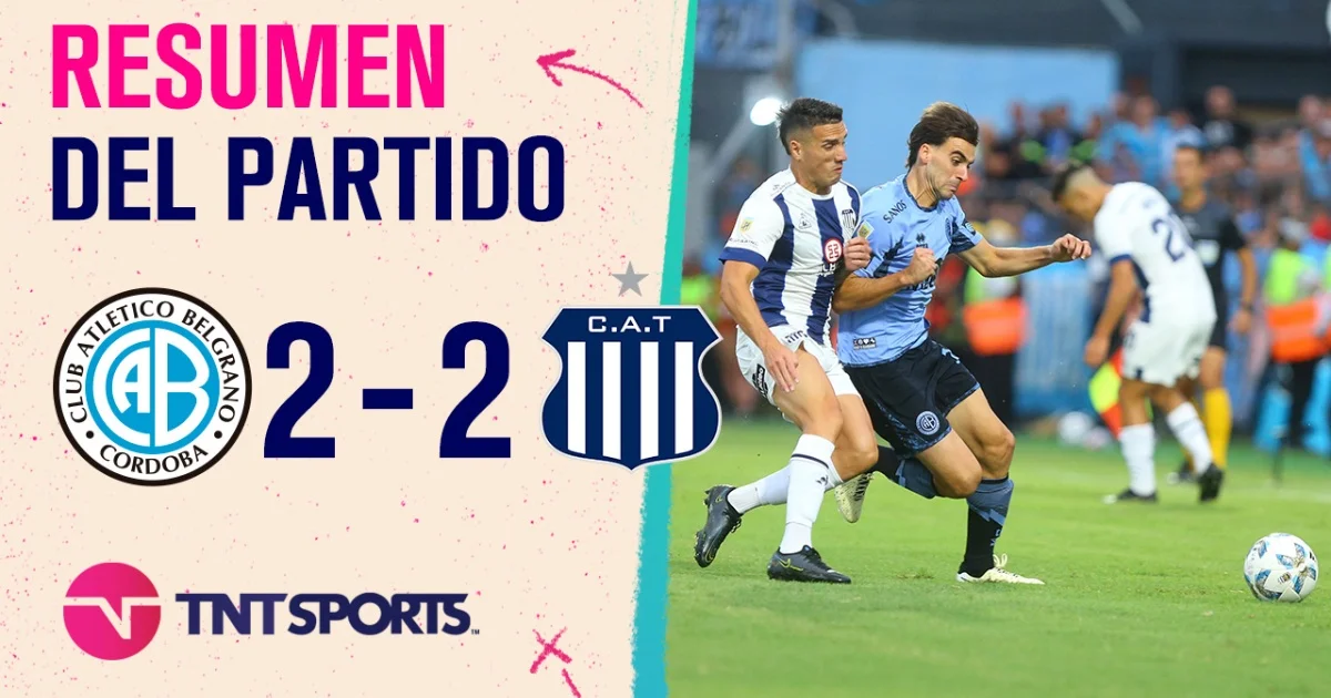 Belgrano y Talleres igualaron 2-2 en el Clásico de Córdoba | TNT Sports