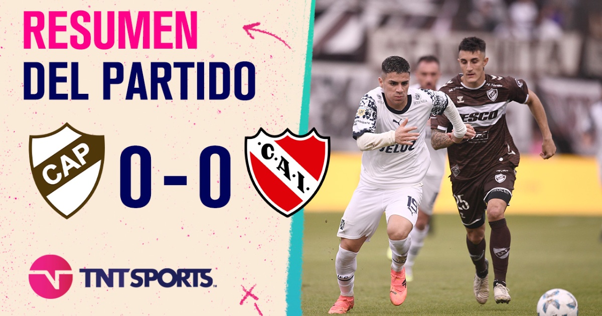 Resumen del partido: Platense 0-0 Independiente | TNT Sports