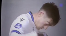 La sorpresiva imagen tuvo lugar hace pocos días cuando Ion Nicolaescu se sonó la nariz pero casi el ojo se le sale de lugar.