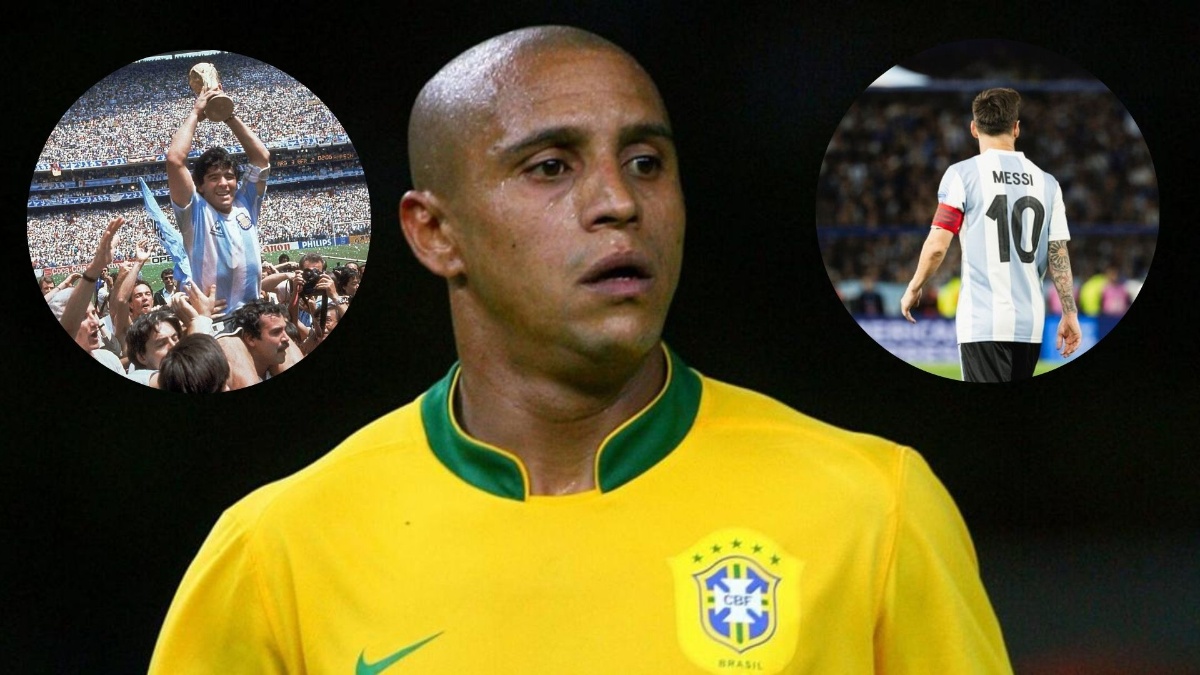 La fuerte respuesta de Roberto Carlos sobre Messi o Maradona: 