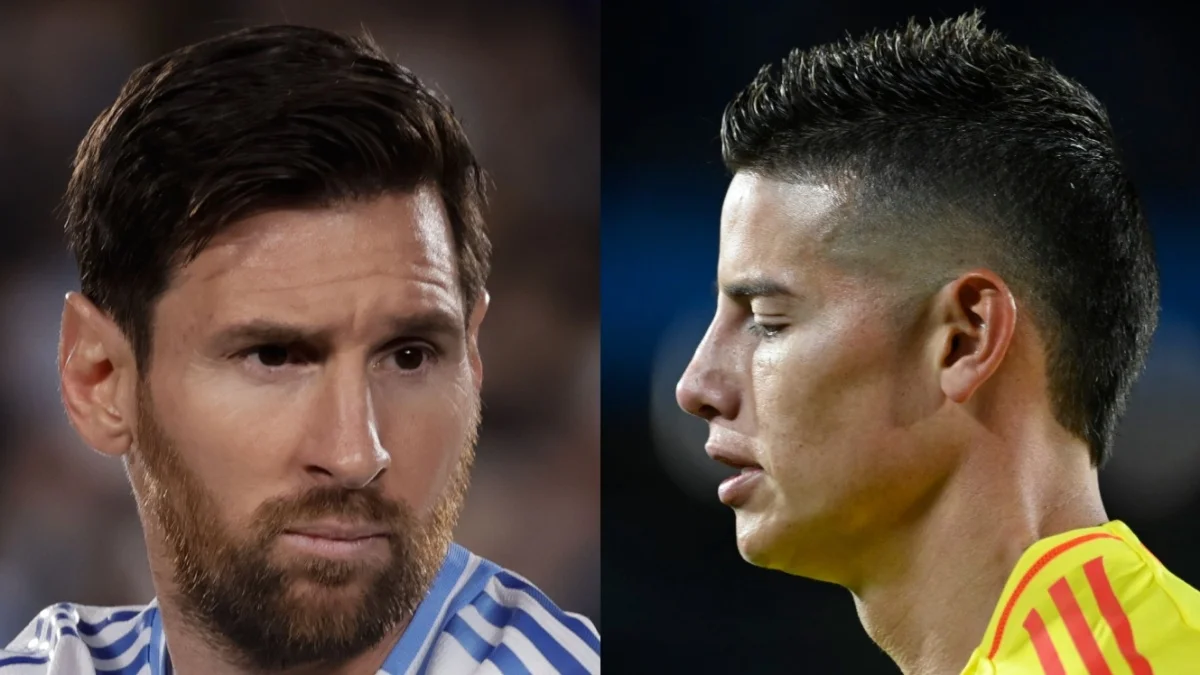 James Rodríguez le contestó a Messi tras la pelea en Argentina vs ...