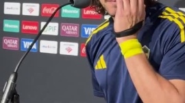 Tras ser eliminado del Mundial de Clubes ante Auckland City, Cavani contestó a TNT Sports acerca de la capitanía de Boca que, hasta la fecha, había tenido Merentiel.