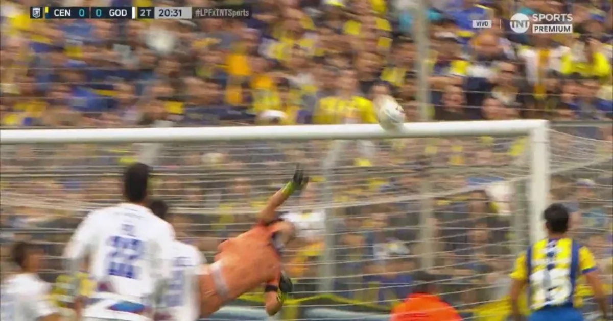 El travesano salvó dos veces a Godoy Cruz del gol de Rosario Central ...
