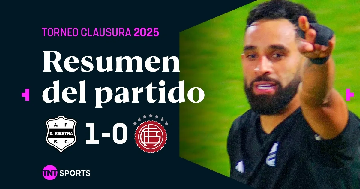 Deportivo Riestra dio el golpe ante Lanús en la primera fecha | TNT Sports