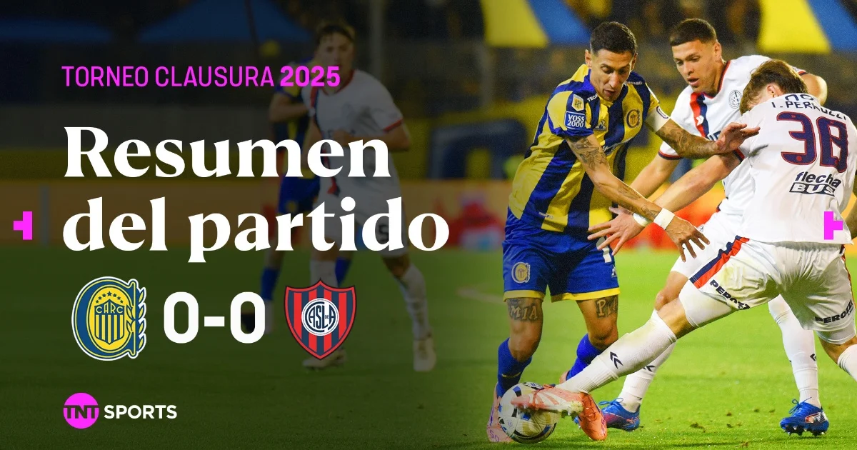 Rosario Central y San Lorenzo empataron sin goles | TNT Sports