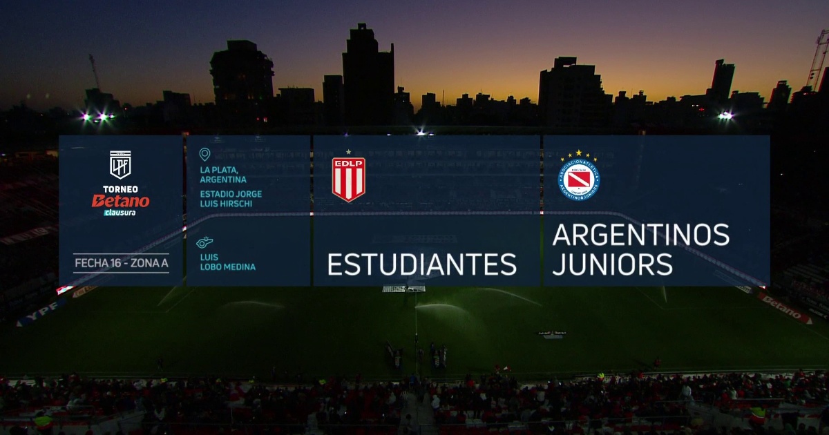 Formaciones en Estudiantes vs. Argentinos Juniors | TNT Sports